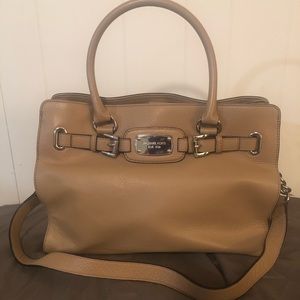 Michael Kors very gently used tan bag
